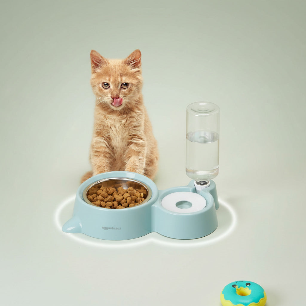 Premium Pet Feeder & Water Station™